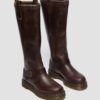 Anistone kniehohe Bikerstiefel aus Crazy Horse-Leder Anistone kniehohe Bikerstiefel aus Crazy Horse-Leder