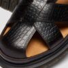 Archive Fisherman Sandalen aus Krokodilleder mit Analin-Leder Archive Fisherman Sandalen aus Krokodilleder mit Analin-Leder