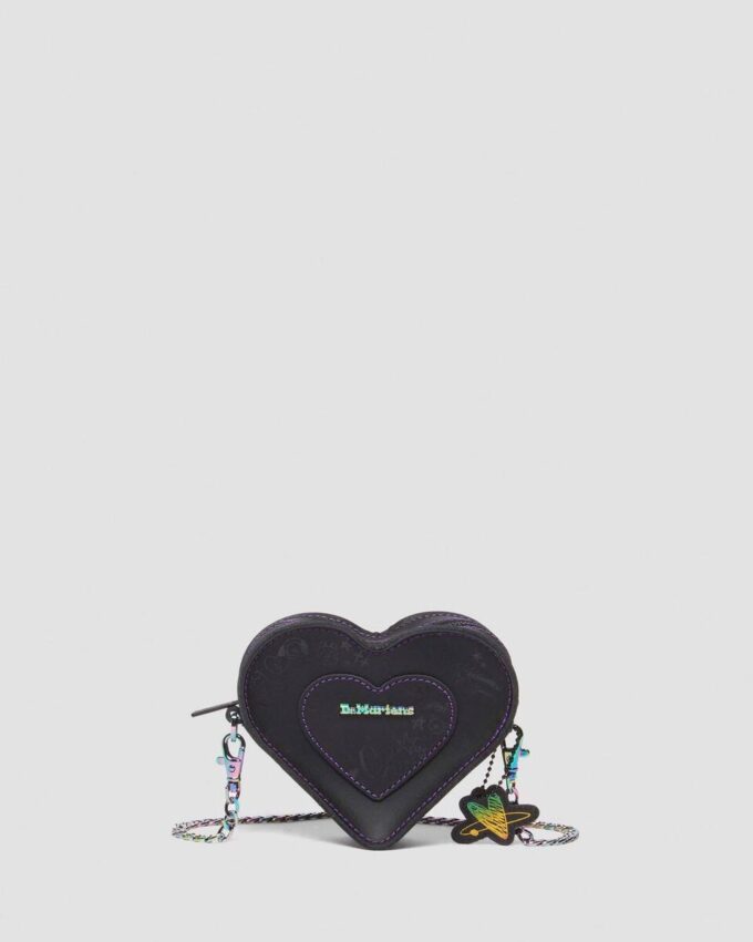 BT21 Mini-Lederhandtasche in Herzform BT21 Mini-Lederhandtasche in Herzform