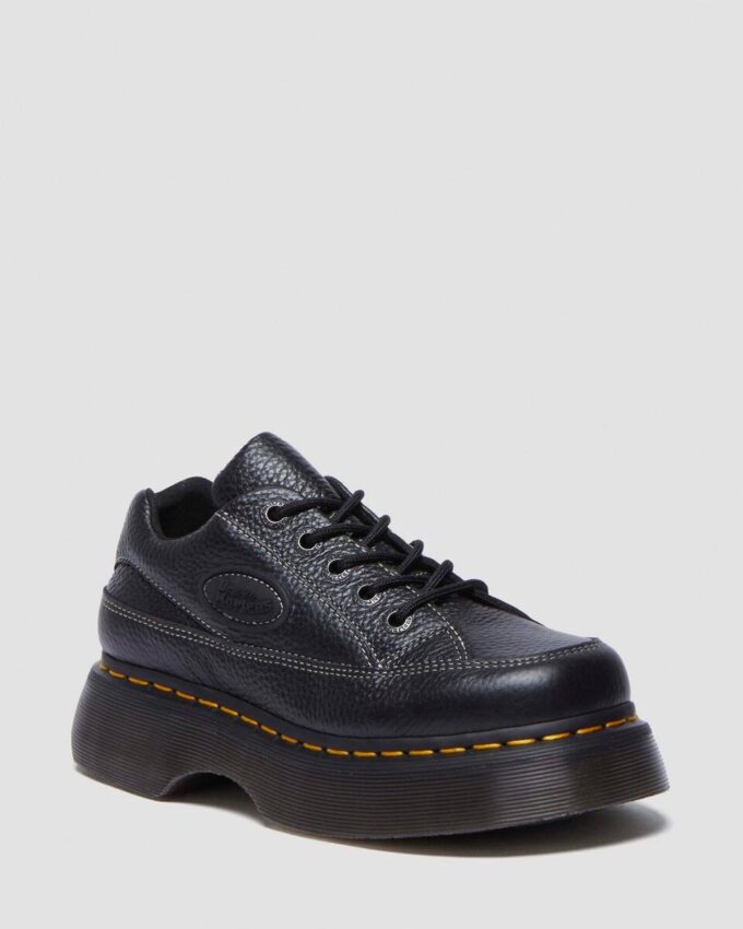Buzz 5-Eye Schuhe aus gemilltem Nappaleder Buzz 5-Eye Schuhe aus gemilltem Nappaleder