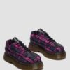 BUZZ 5-EYE Tartan & Leder Schnürschuhe