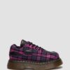 BUZZ 5-EYE Tartan & Leder Schnürschuhe