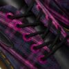 BUZZ 5-EYE Tartan & Leder Schnürschuhe