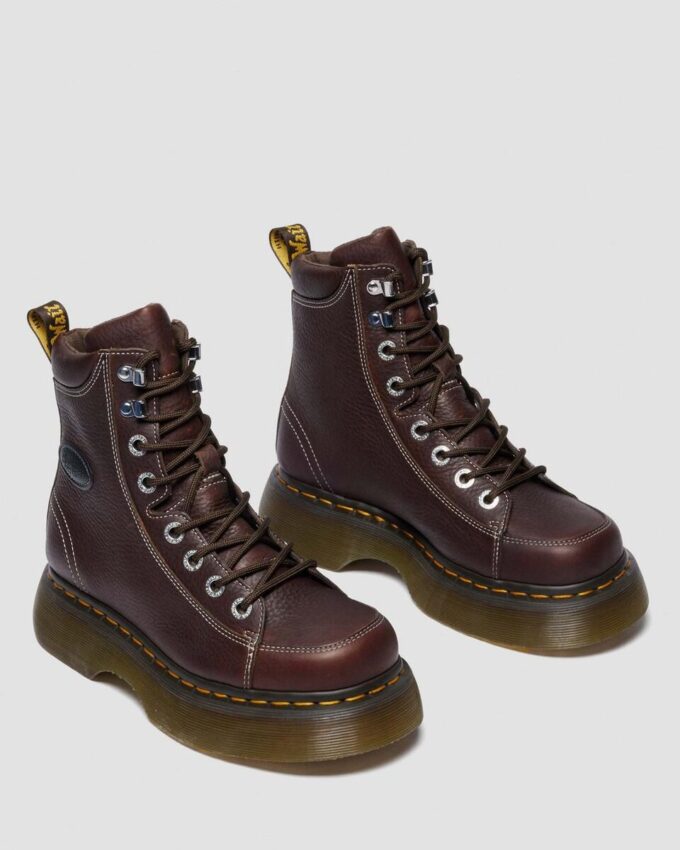 BUZZ 8-EYE Grizzly Leder-Schnürstiefel BUZZ 8-EYE Grizzly Leder-Schnürstiefel