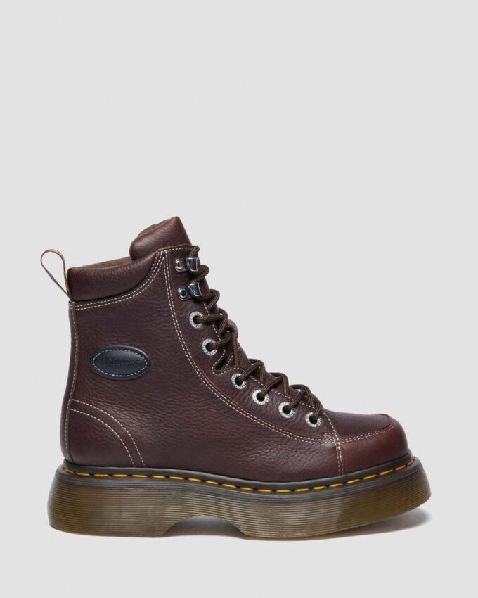 BUZZ 8-EYE Grizzly Leder-Schnürstiefel BUZZ 8-EYE Grizzly Leder-Schnürstiefel