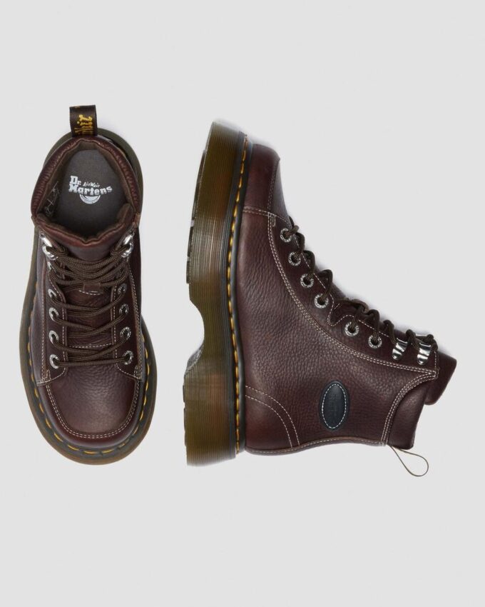 BUZZ 8-EYE Grizzly Leder-Schnürstiefel BUZZ 8-EYE Grizzly Leder-Schnürstiefel