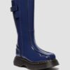 BUZZ HI Hohe Stiefel aus Distressed-Patent Leather BUZZ HI Hohe Stiefel aus Distressed-Patent Leather