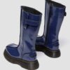 BUZZ HI Hohe Stiefel aus Distressed-Patent Leather BUZZ HI Hohe Stiefel aus Distressed-Patent Leather