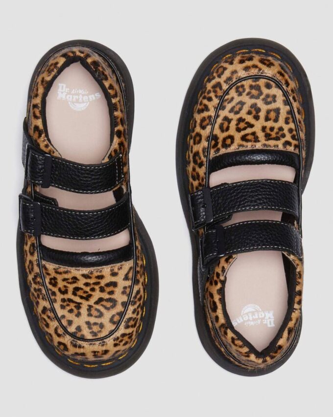 Buzz Leopard Mary Jane Schuhe
