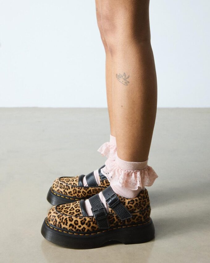 Buzz Leopard Mary Jane Schuhe