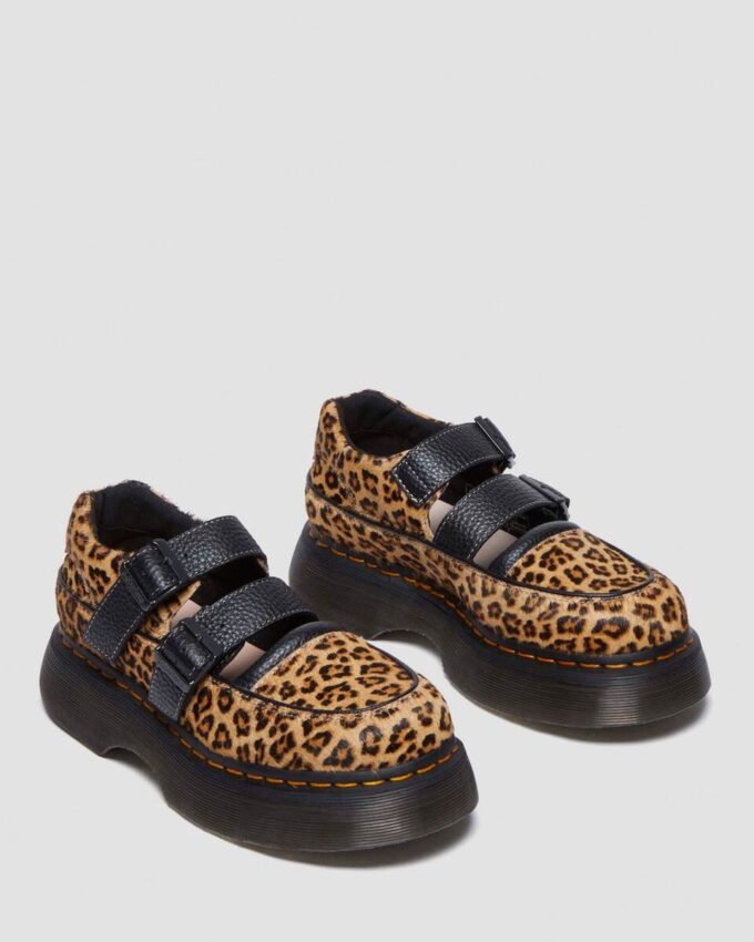 Buzz Leopard Mary Jane Schuhe