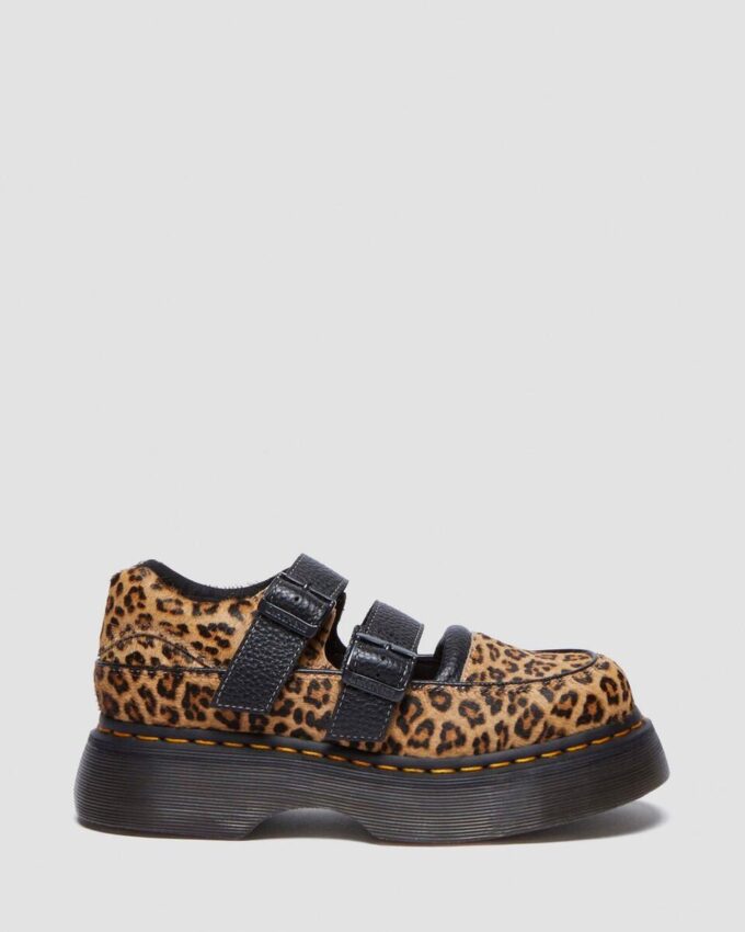Buzz Leopard Mary Jane Schuhe