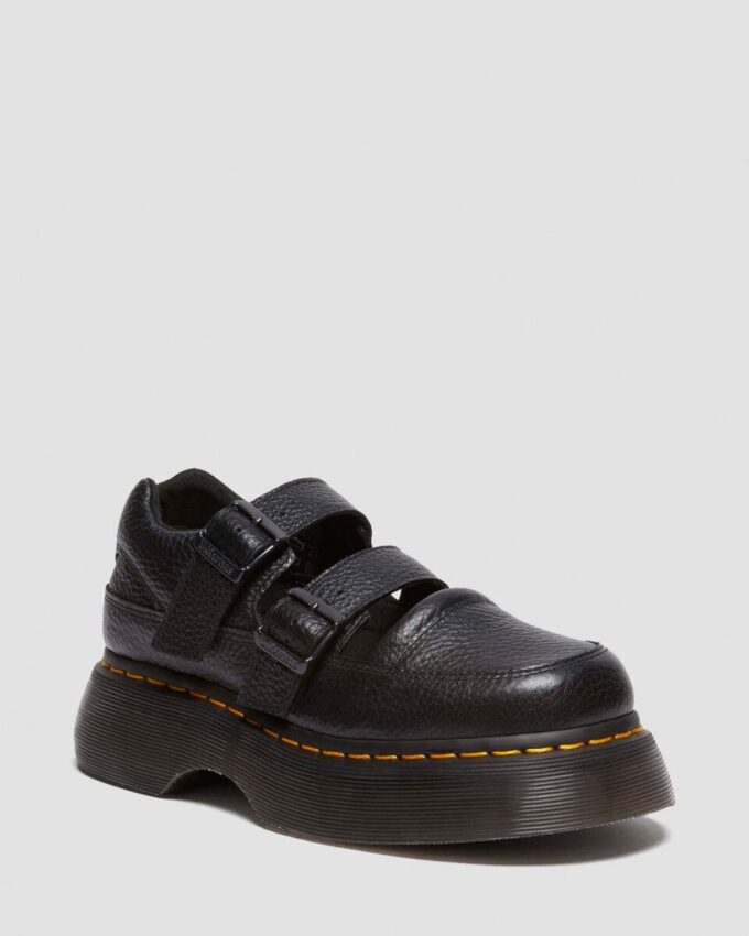 Buzz Mary Jane Schuhe aus gemilltem Nappaleder Buzz Mary Jane Schuhe aus gemilltem Nappaleder