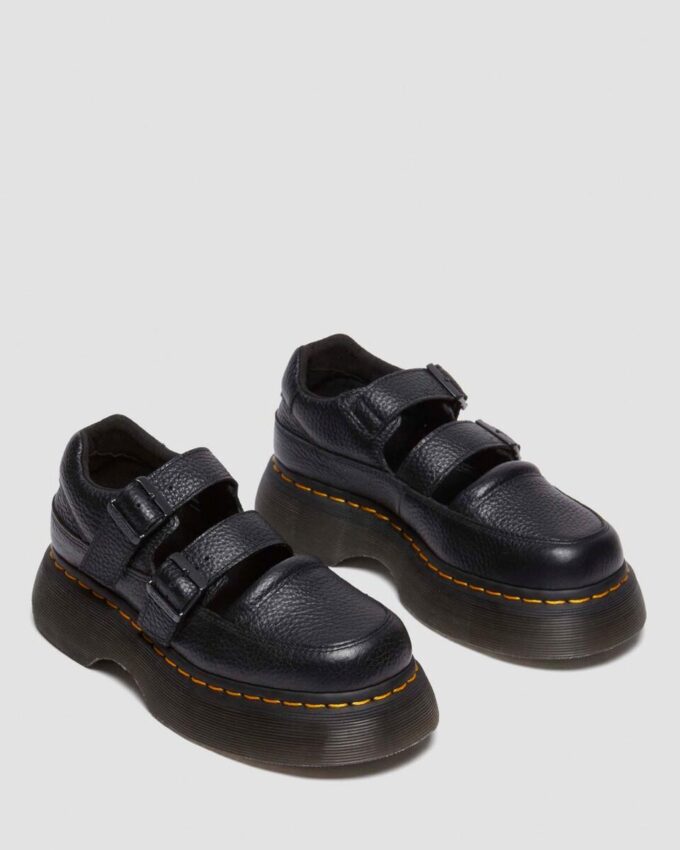 Buzz Mary Jane Schuhe aus gemilltem Nappaleder Buzz Mary Jane Schuhe aus gemilltem Nappaleder