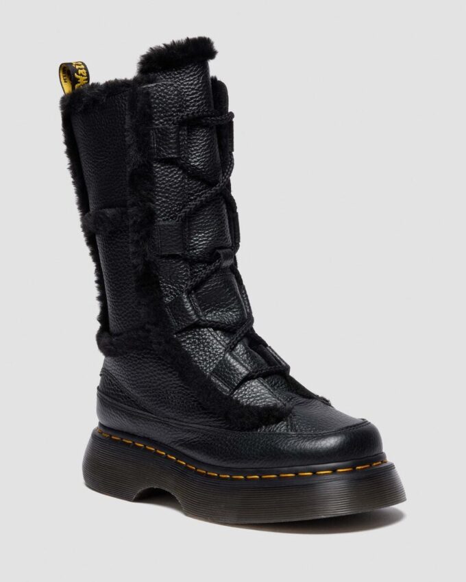 Buzz Schnürstiefel aus gemilltem Nappa Leather mit Kunstfellfutter Buzz Schnürstiefel aus gemilltem Nappa Leather mit Kunstfellfutter