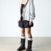 Buzz Schnürstiefel aus gemilltem Nappa Leather mit Kunstfellfutter Buzz Schnürstiefel aus gemilltem Nappa Leather mit Kunstfellfutter