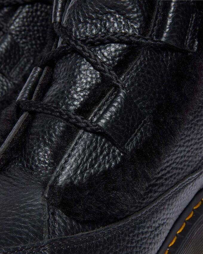 Buzz Schnürstiefel aus gemilltem Nappa Leather mit Kunstfellfutter Buzz Schnürstiefel aus gemilltem Nappa Leather mit Kunstfellfutter