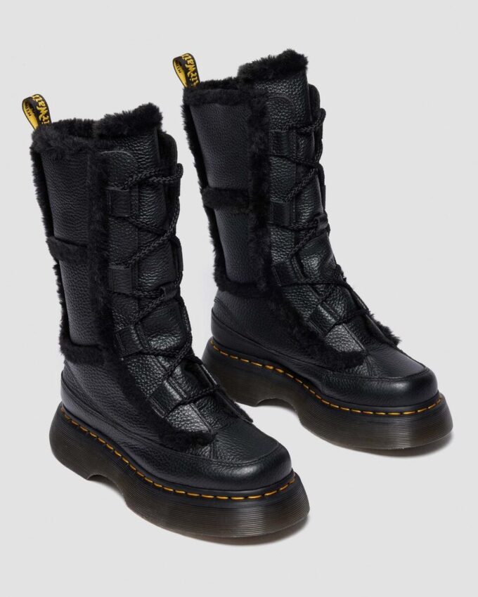 Buzz Schnürstiefel aus gemilltem Nappa Leather mit Kunstfellfutter Buzz Schnürstiefel aus gemilltem Nappa Leather mit Kunstfellfutter