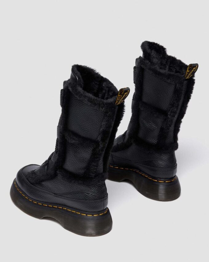 Buzz Schnürstiefel aus gemilltem Nappa Leather mit Kunstfellfutter Buzz Schnürstiefel aus gemilltem Nappa Leather mit Kunstfellfutter
