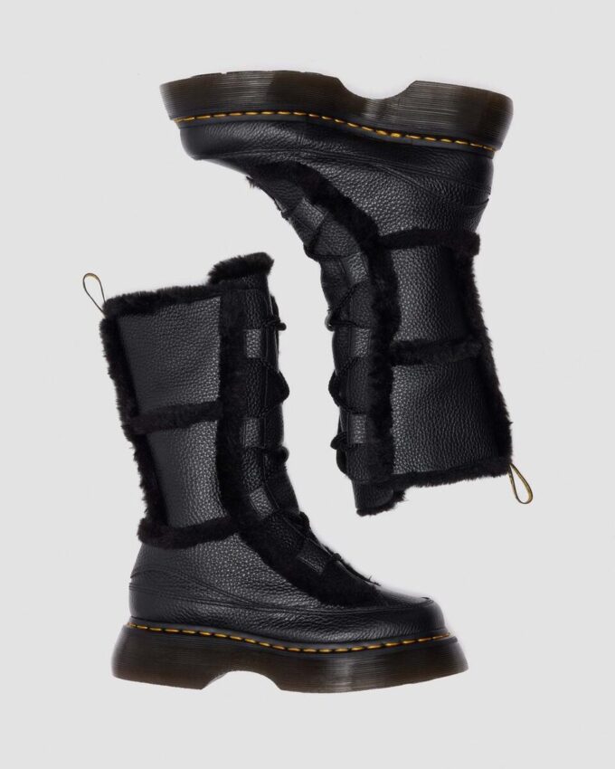 Buzz Schnürstiefel aus gemilltem Nappa Leather mit Kunstfellfutter Buzz Schnürstiefel aus gemilltem Nappa Leather mit Kunstfellfutter
