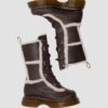 Buzz Schnürstiefel aus Grizzly-Leder mit Kunstfellfutter Buzz Schnürstiefel aus Grizzly-Leder mit Kunstfellfutter