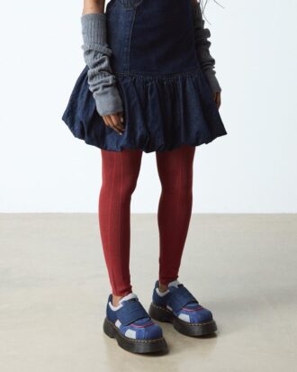 Buzz Strap Schuhe aus gemischten Materialien