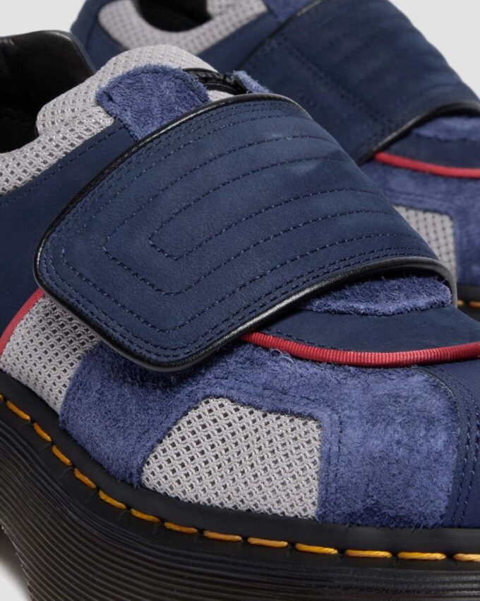 Buzz Strap Schuhe aus gemischten Materialien