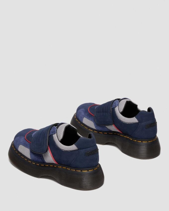 Buzz Strap Schuhe aus gemischten Materialien