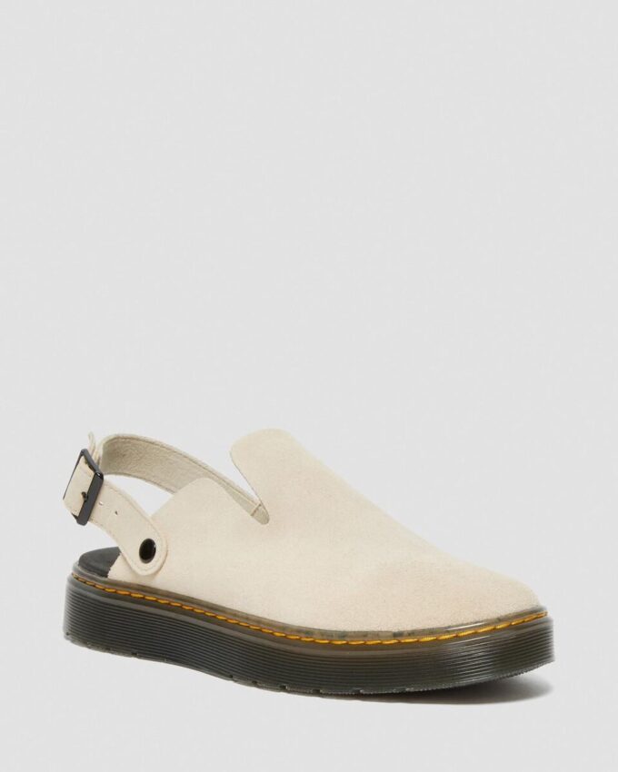 CARLSON Wildleder-Slingback-Pantoletten CARLSON Wildleder-Slingback-Pantoletten