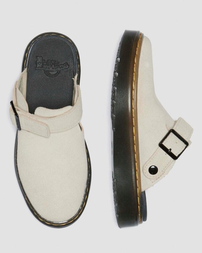 CARLSON Wildleder-Slingback-Pantoletten CARLSON Wildleder-Slingback-Pantoletten