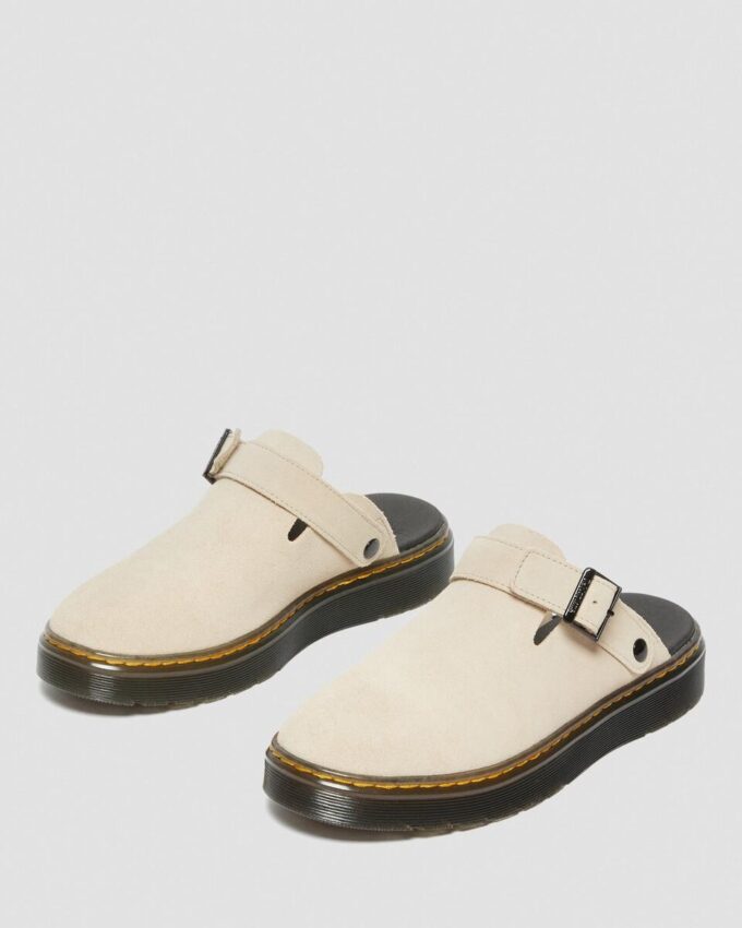 CARLSON Wildleder-Slingback-Pantoletten CARLSON Wildleder-Slingback-Pantoletten