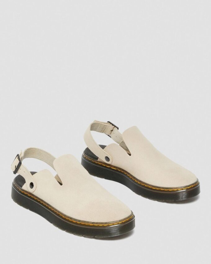 CARLSON Wildleder-Slingback-Pantoletten CARLSON Wildleder-Slingback-Pantoletten