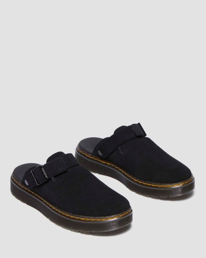 CARLSON Wildleder-Slingback-Pantoletten CARLSON Wildleder-Slingback-Pantoletten