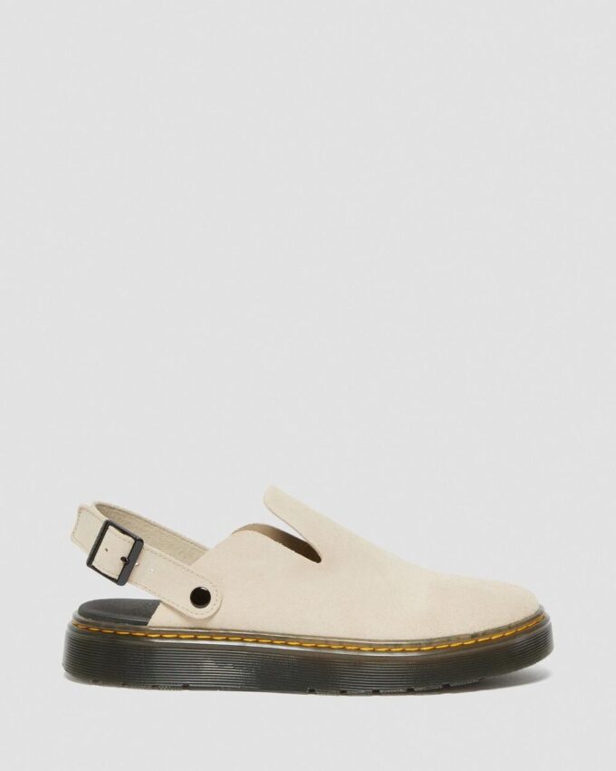 CARLSON Wildleder-Slingback-Pantoletten CARLSON Wildleder-Slingback-Pantoletten