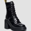 CHESNEY Stiefel mit Nieten und Flare-Absatz aus Buttero-Leder CHESNEY Stiefel mit Nieten und Flare-Absatz aus Buttero-Leder