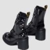 CHESNEY Stiefel mit Nieten und Flare-Absatz aus Buttero-Leder CHESNEY Stiefel mit Nieten und Flare-Absatz aus Buttero-Leder