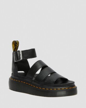 Clarissa II Damen-Platform-Sandalen aus Leder