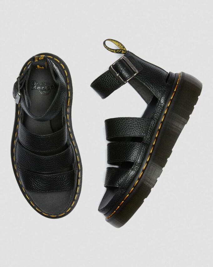 Clarissa II Damen-Platform-Sandalen aus Leder Clarissa II Damen-Platform-Sandalen aus Leder
