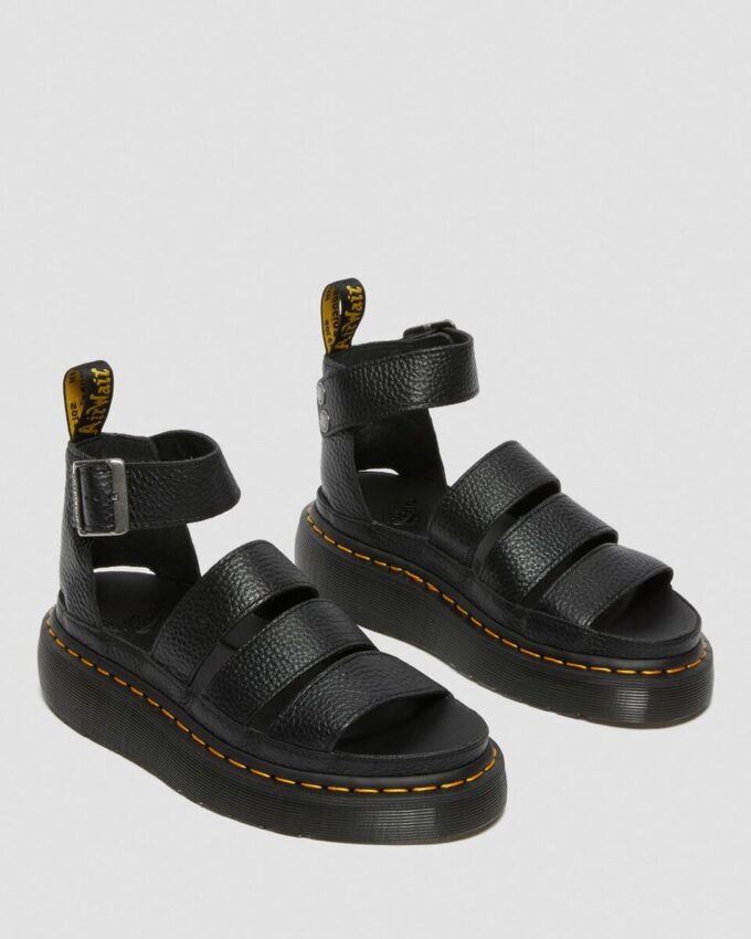 Clarissa II Damen-Platform-Sandalen aus Leder Clarissa II Damen-Platform-Sandalen aus Leder