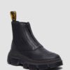 DMXL Zip Leder-Chelsea-Stiefel