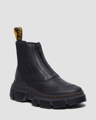 DMXL Zip Leder-Chelsea-Stiefel DMXL Zip Leder-Chelsea-Stiefel