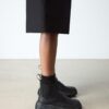 DMXL Zip Leder-Chelsea-Stiefel