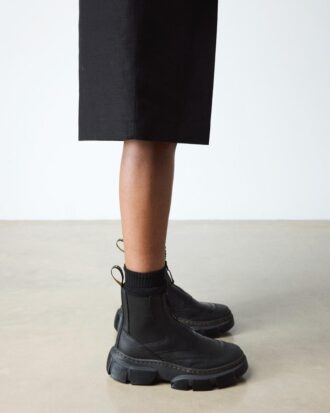 DMXL Zip Leder-Chelsea-Stiefel DMXL Zip Leder-Chelsea-Stiefel