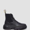 DMXL Zip Leder-Chelsea-Stiefel