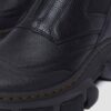 DMXL Zip Leder-Chelsea-Stiefel