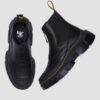 DMXL Zip Leder-Chelsea-Stiefel