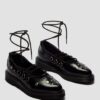 ELPHIE II Ballerinas aus genarbtem Leder mit Nieten ELPHIE II Ballerinas aus genarbtem Leder mit Nieten