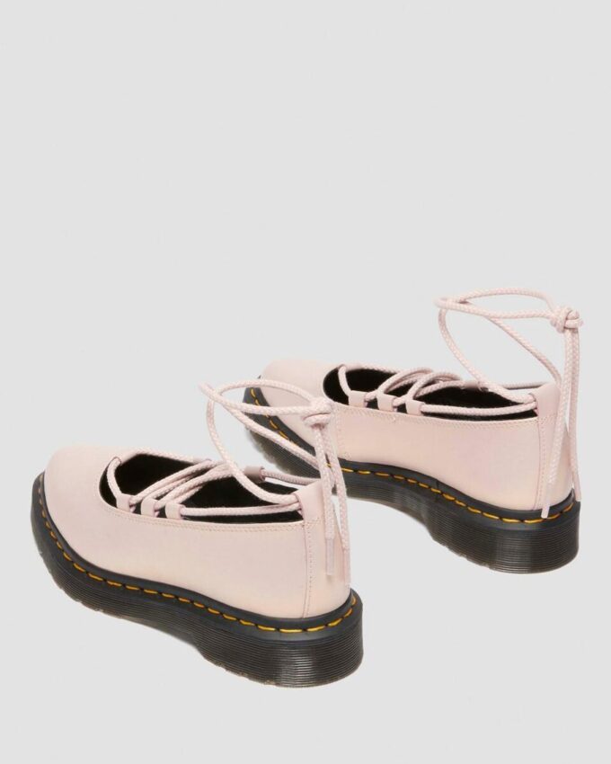 Elphie II Ballerinas aus schillerndem Leder
