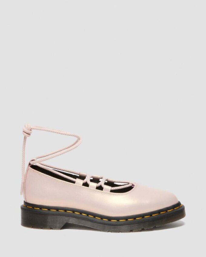 Elphie II Ballerinas aus schillerndem Leder