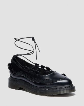 ELPHIE II FRILL Lederballerinas